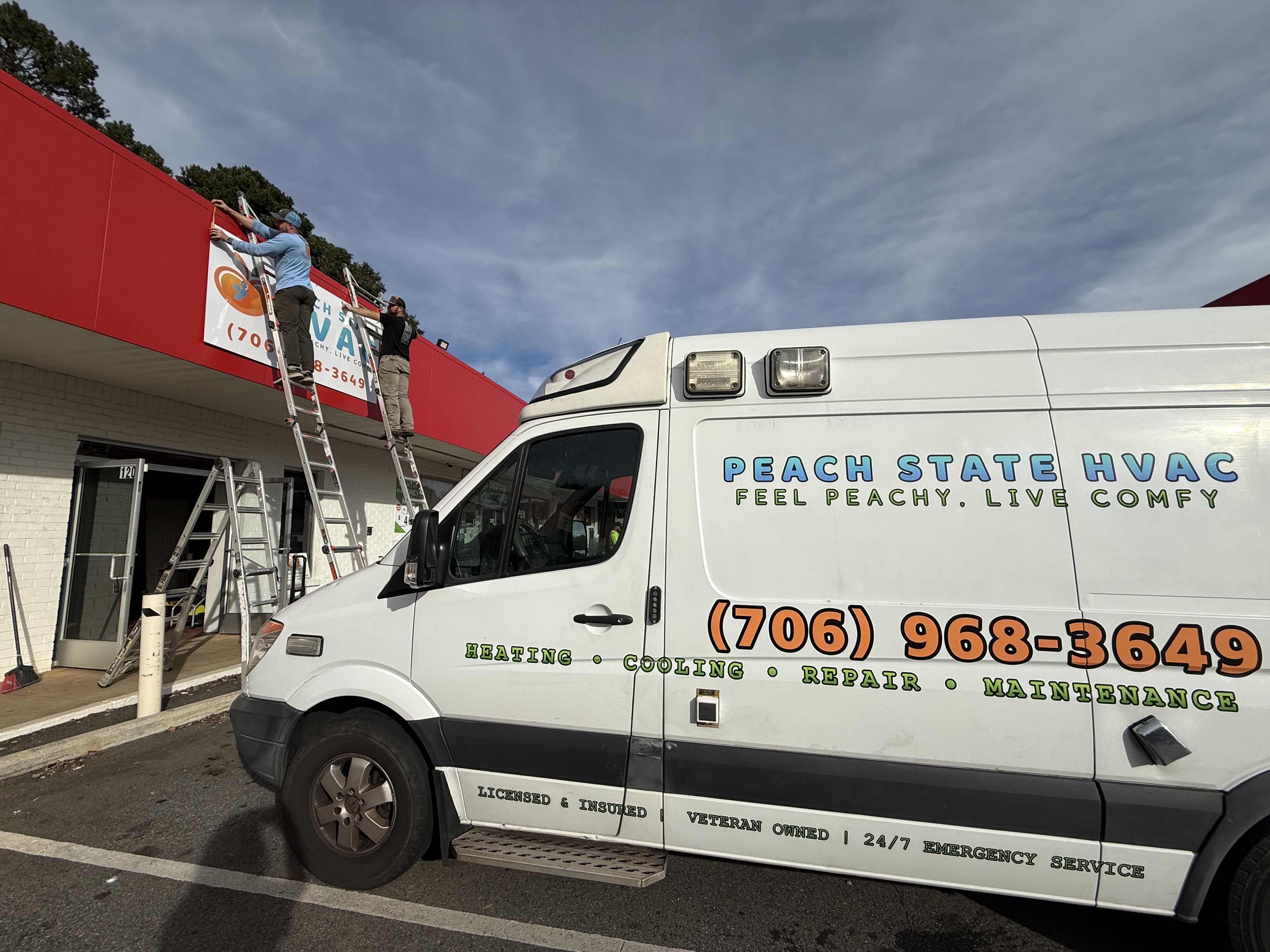 Peach State HVAC team